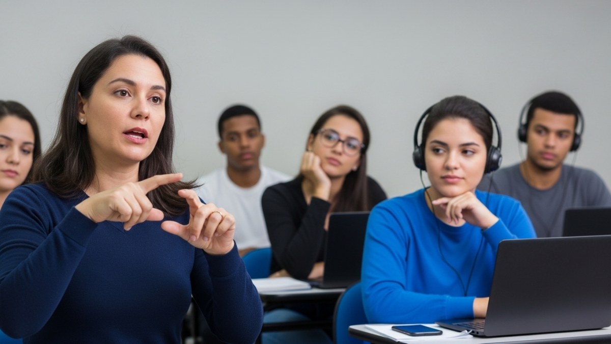 Imagem do curso Pós-graduação Docência do Ensino Superior em Libras