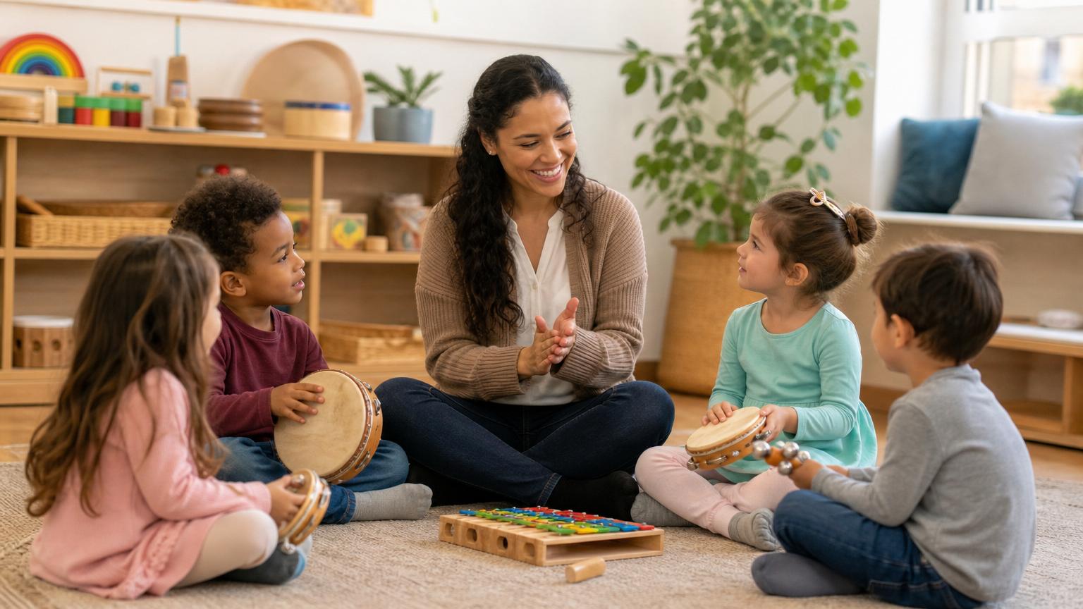 Imagem de destaque do curso Educação Infantil e Educação Musical