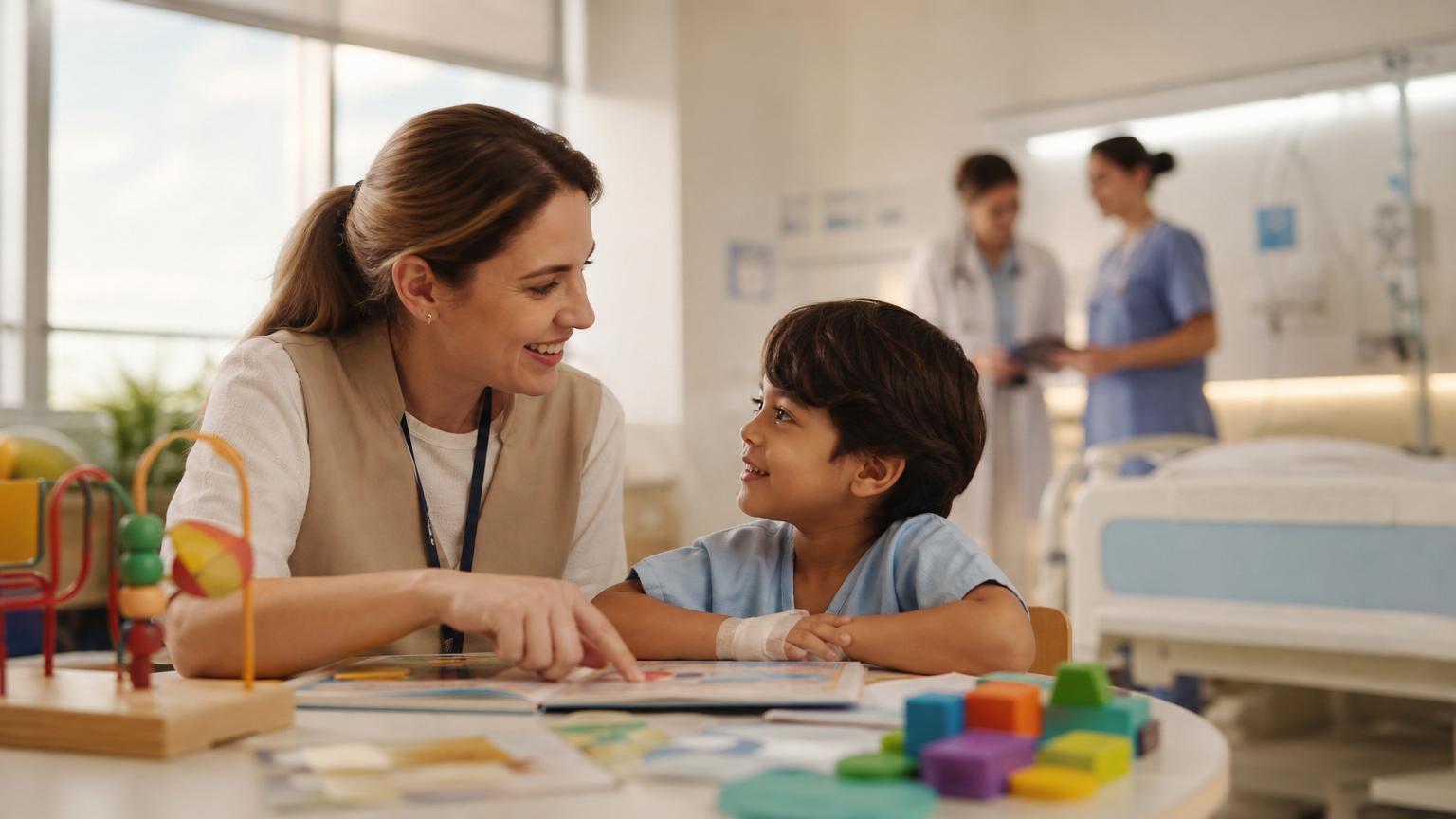 Imagem de destaque do curso Docência da Pedagogia Hospitalar (Pós-graduação)